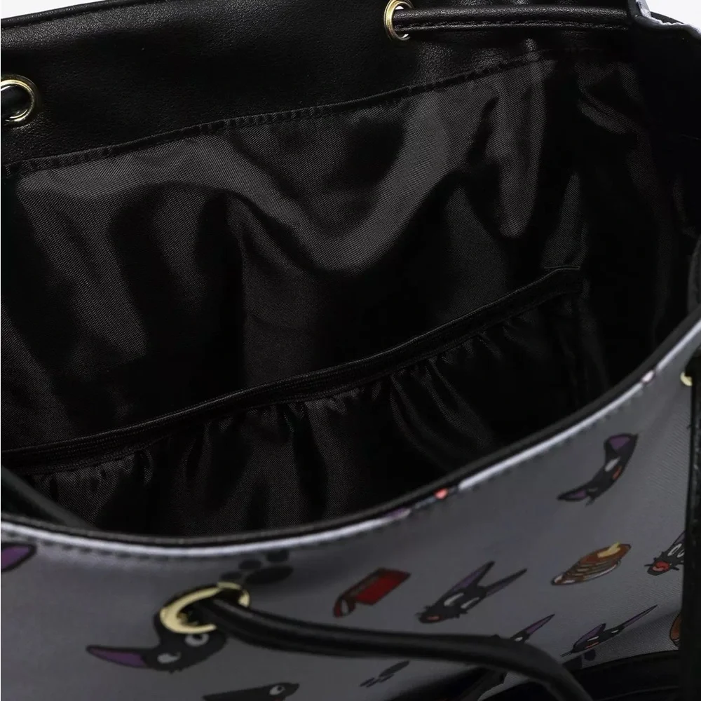 Studio Ghibli Kiki's Delivery Service Jiji Icons Slouch Backpack‎ Hot Topic